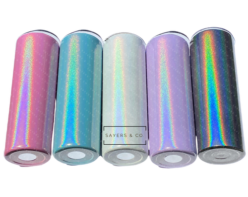 Vaso Térmico Holografico Glitter 0,59L - 20oz brillo