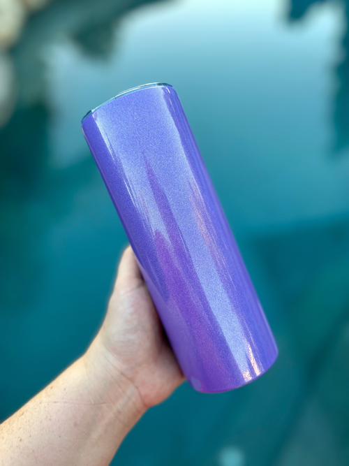 Vaso Térmico Holografico Glitter 0,59L - 20oz brillo