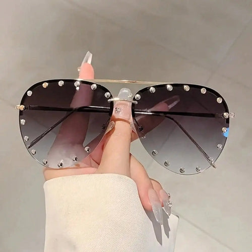 Gafas Aviador Crystal Glam