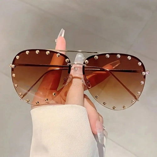Gafas Aviador Crystal Glam