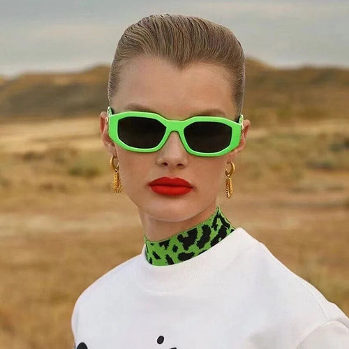 Gafas Neon Pink Luxury UV400 Vintage