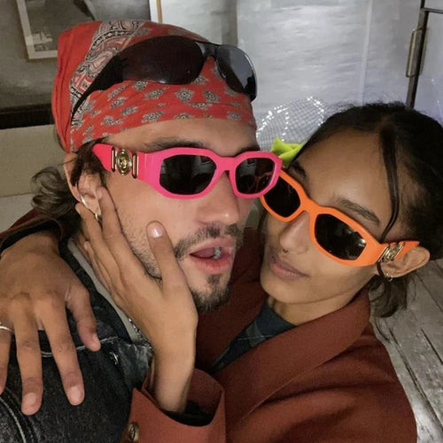 Gafas Neon Pink Luxury UV400 Vintage