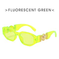 Gafas Neon Pink Luxury UV400 Vintage