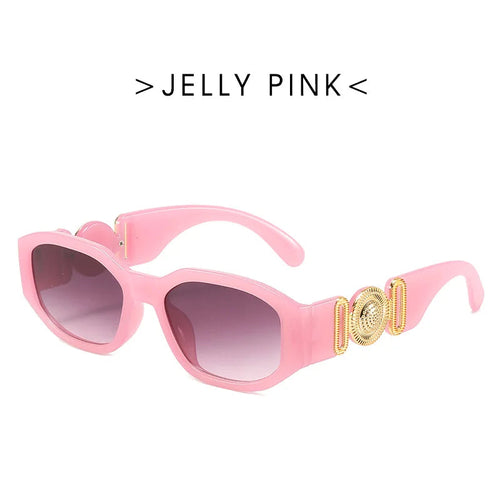 Gafas Neon Pink Luxury UV400 Vintage