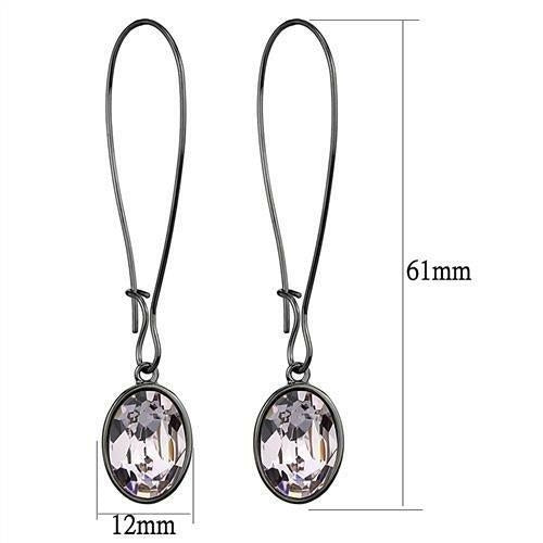 Pendientes Brilli Peach Crystal