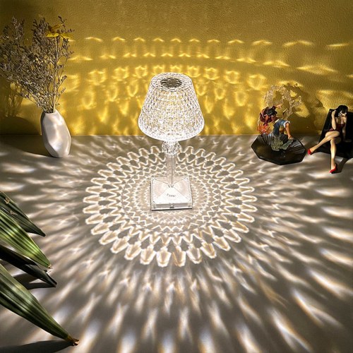 Lámpara Brilli Diamond Cristal Luxury romántica