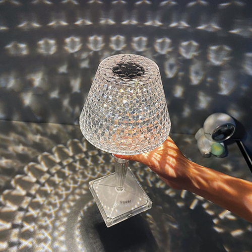 Lámpara Brilli Diamond Cristal Luxury romántica