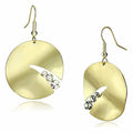 Pendientes Cristal Dorado Elegance