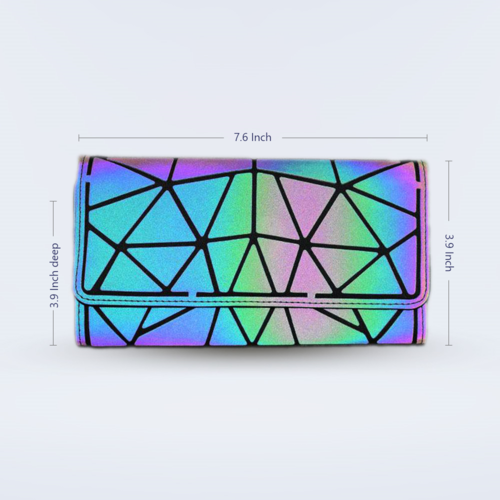 Cartera Holográfica Lumination Luxury