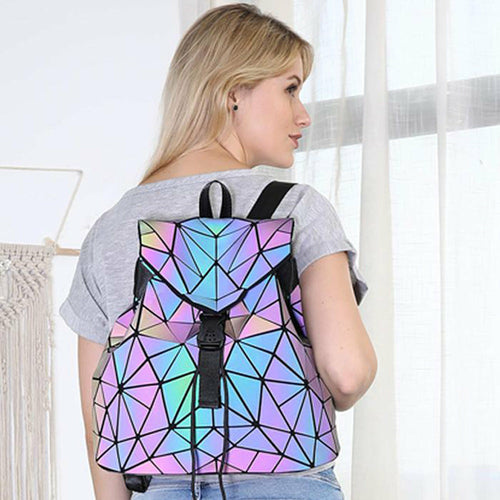Mochila Brilli Holográfica Premium