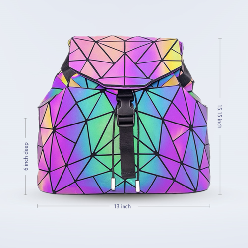 Mochila Brilli Holográfica Premium